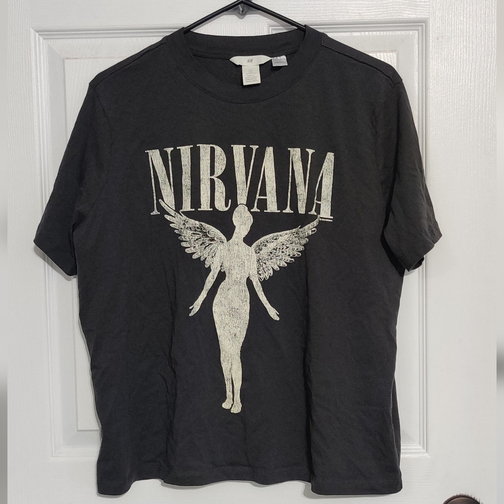 H&M Charcoal T-Shirt